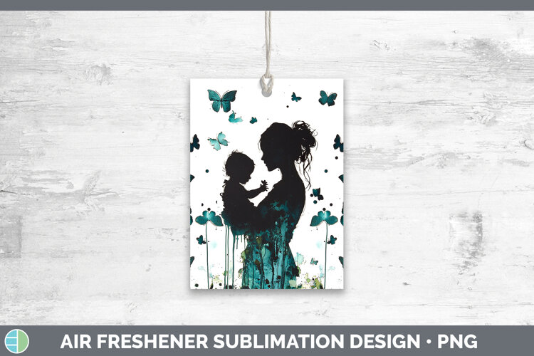 GorgeousTeal Drips Air Freshener design.
