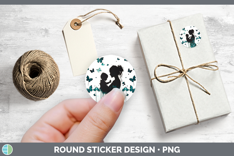 GorgeousTeal Drips Stickers design.