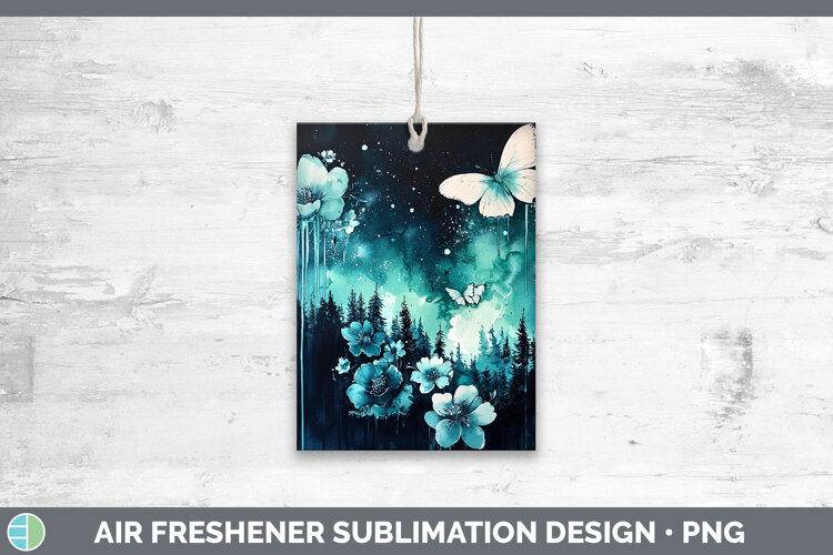 GorgeousTeal Drips Air Freshener design.