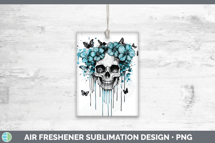 GorgeousTeal Drips Air Freshener design.