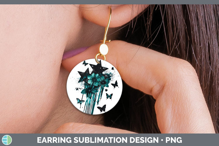 Sublimation Earring Designs Image 11