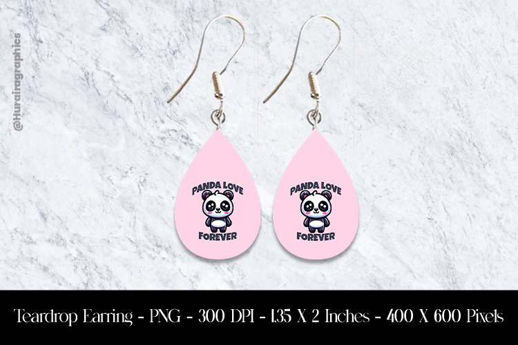 Cute Panda Clipart Image 6