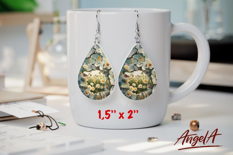 Earring Sublimation Designs Image 2