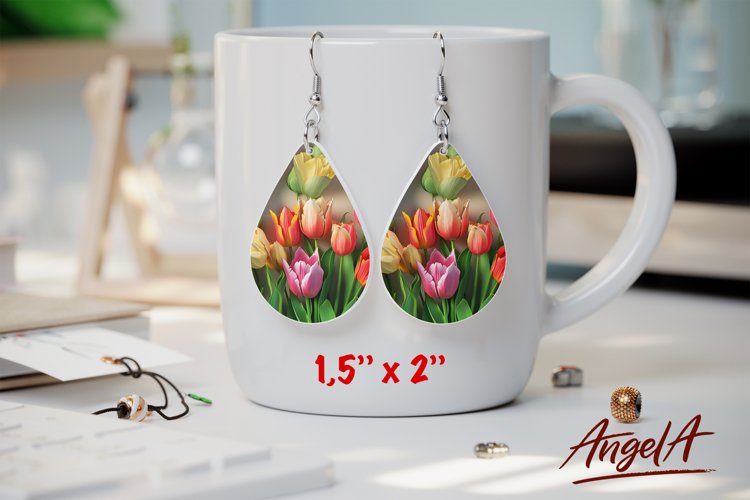 Earring Sublimation Designs Image 6