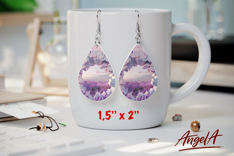 Earring Sublimation Designs Image 4