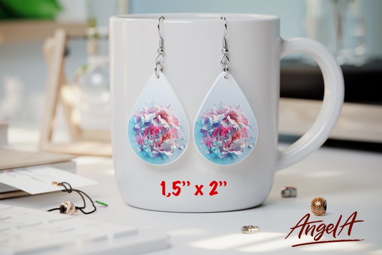 Earring Sublimation Designs