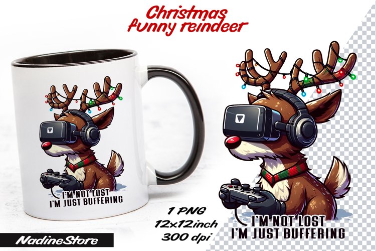 Reindeer Clipart Image 15