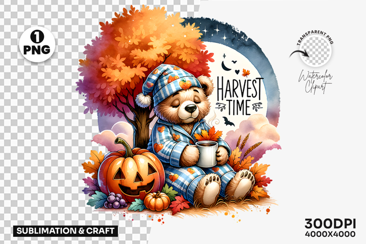 teddy bear fall clipart, pumpkin harvest house png, autumn teddy sublimation, farmhouse teddy bear design, cozy harvest clipart, thanksgiving teddy bear png, rustic autumn sublimation, teddy bear pumpkin design, cute autumn bear clipart, fall harvest hous