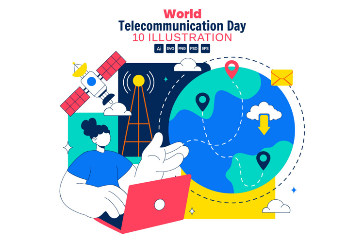 10 World Telecommunication Day Illustration