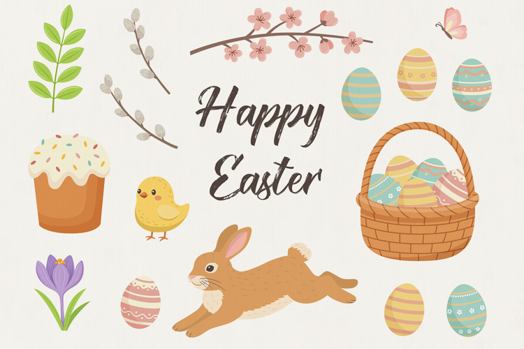 Happy Easter Design Kit