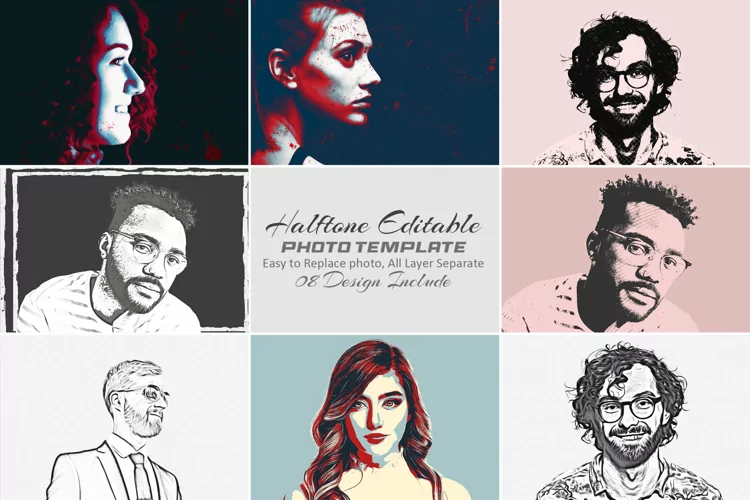 08 Editable Photoshop Photo Effect
