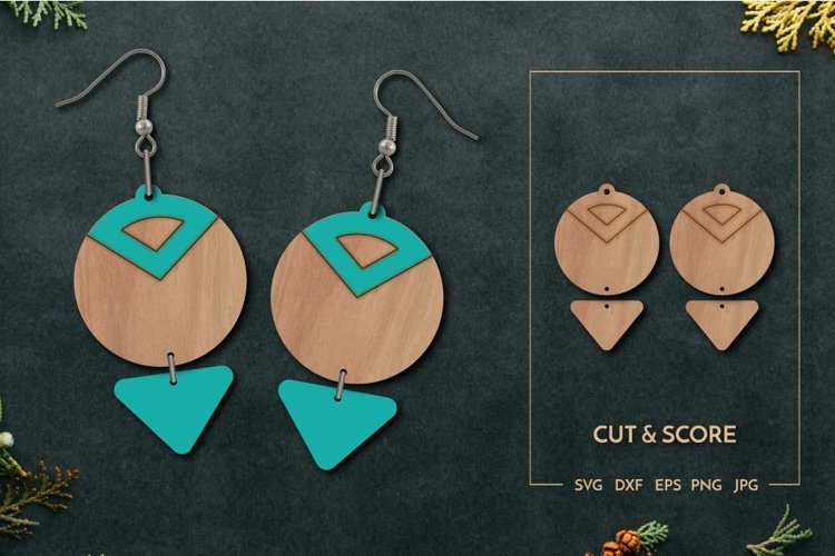 Glowforge Earrings Image 4