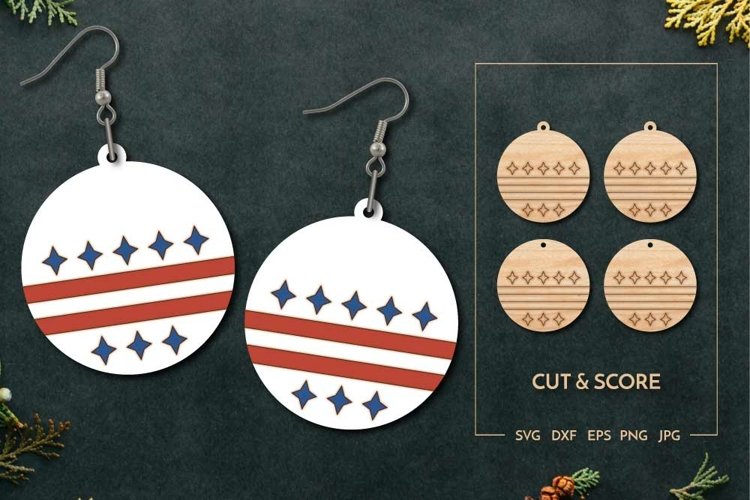 Glowforge Earrings Image 15