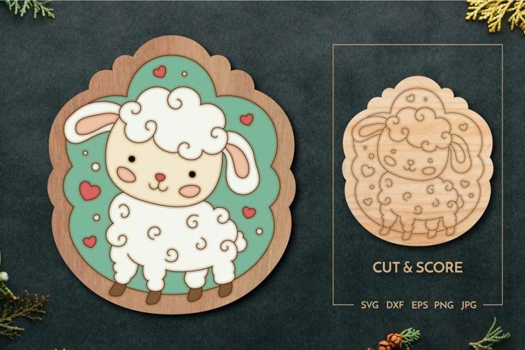 Sheep Clipart Image 8
