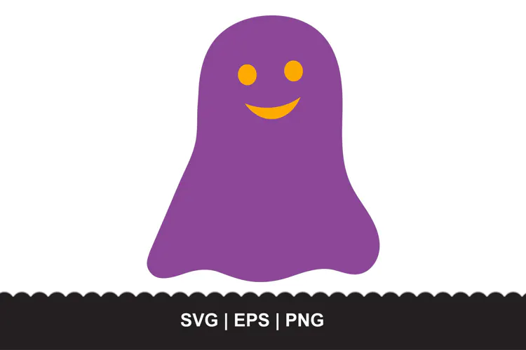 Spooky Halloween Ghost SVG EPS PNG