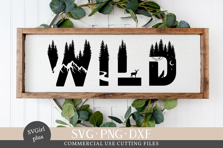 Wild Svg, Home Sign Svg, Kids Room Sign Svg