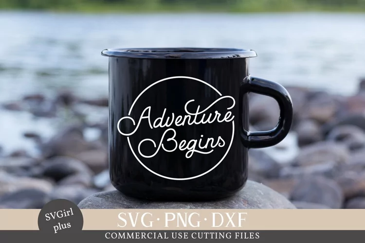 Adventure Begins SVG, Travel SVG, Holiday SVG