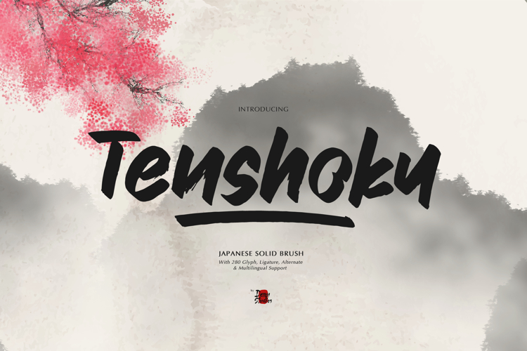 Tenshoku | Japanese Solid Brush