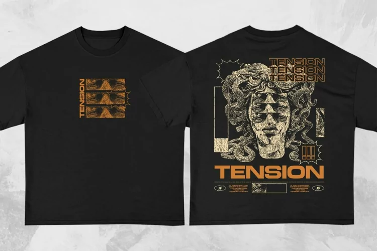 Tension Streetwear T shirt Design