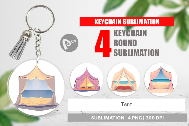 Keychain Tent