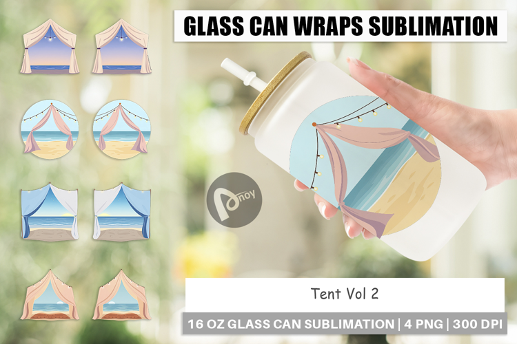 Glass Can Tent