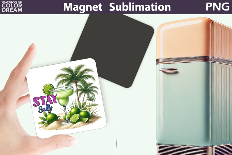 Tequila Magnet | Cocktail Tequila Margarita Sublimation