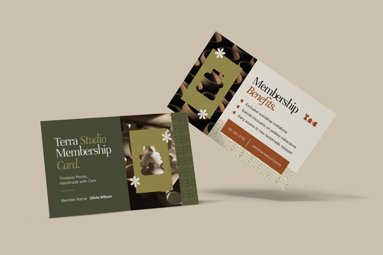Terra Studio - Membership Card