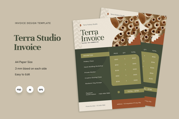 Terra Studio - Invoice