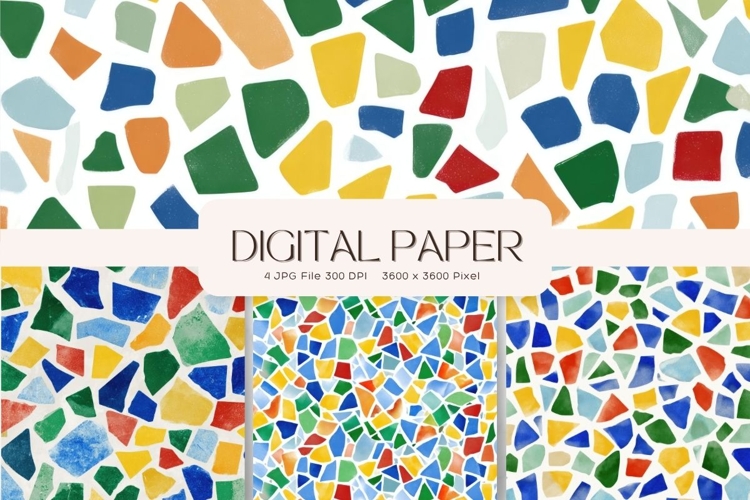 Terrazzo Marble Texture Background Stone wall Wallpaper_1