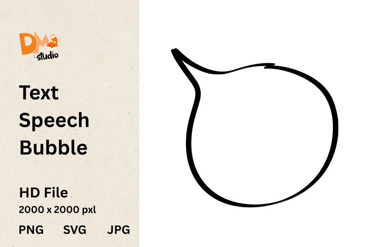 Speech Bubble Clipart Image 10