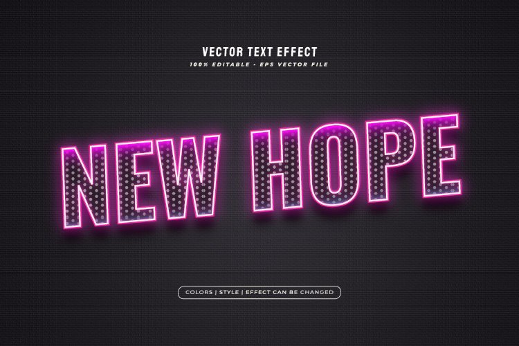 Neon Text Effect