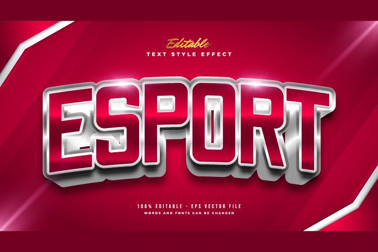 Silver Text Effect Image 17