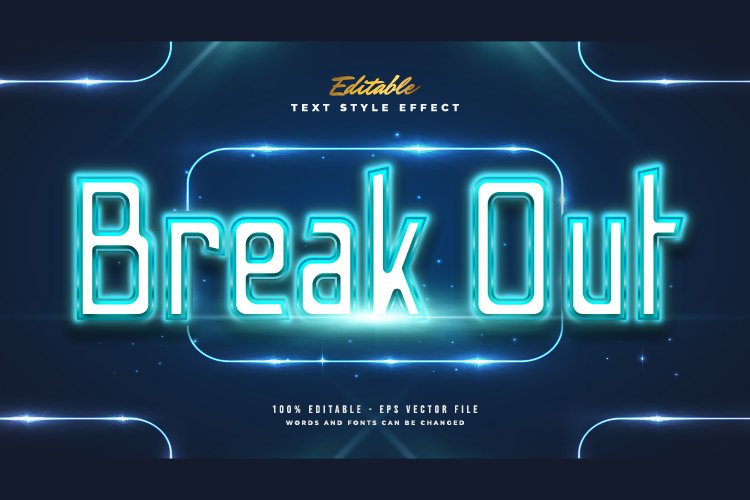Neon Text Effect Image 5