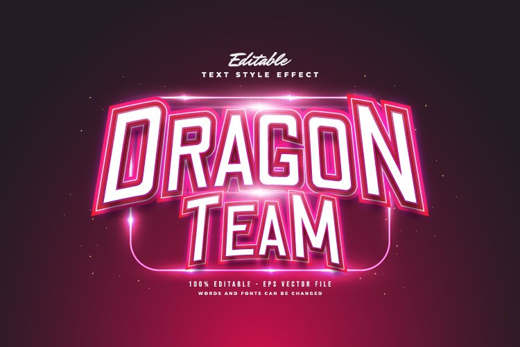 Neon Text Effect Image 2