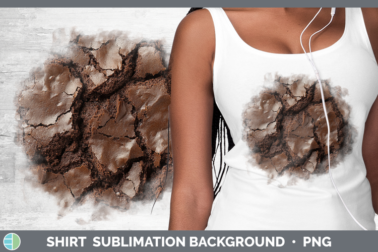 Textured Brownie Shirt Sublimation Sublimation Background De