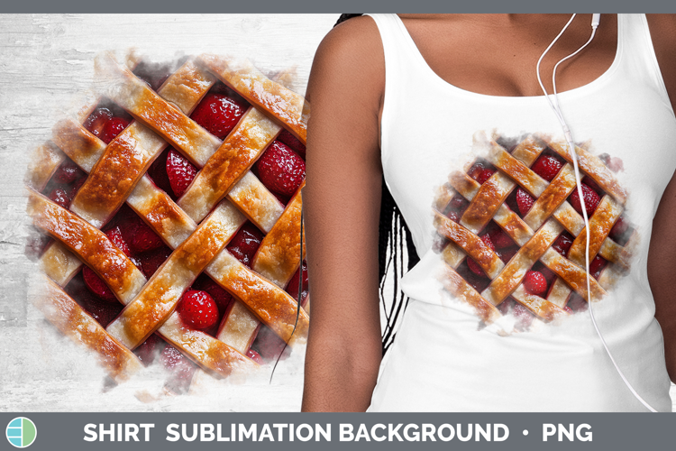 Textured Food Pie Shirt Sublimation Sublimation Background D