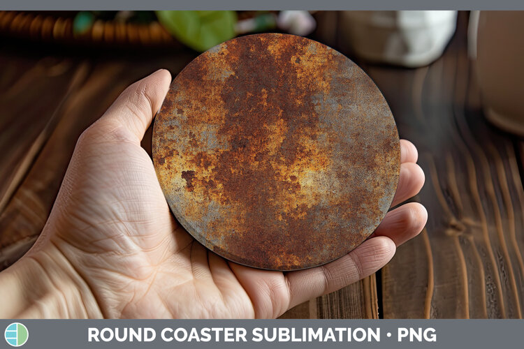 GorgeousTextured Round Coaster design.