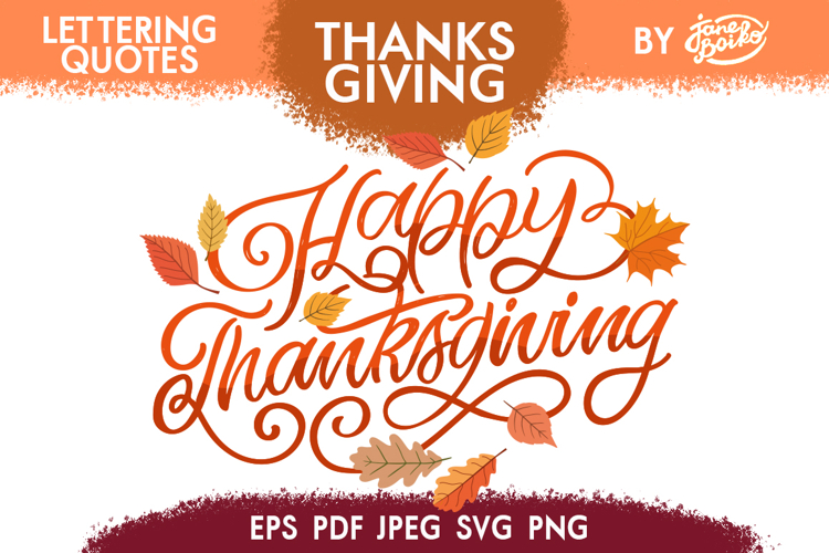 Thanksgiving Sublimation Design