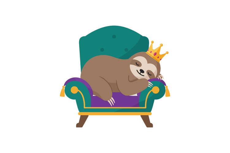 Sloth Clipart Image 22