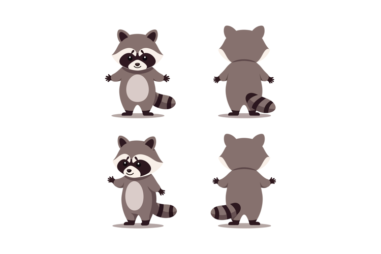 Raccoon Clipart Image 16