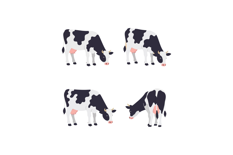 Cow Vector Image 14