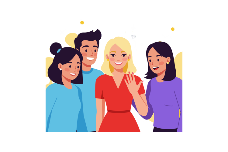 Friends Clipart Image 8