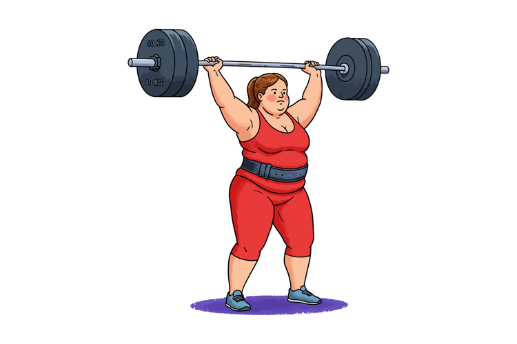 Barbell Clipart Image 22