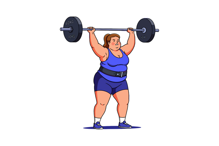 Barbell Clipart Image 21