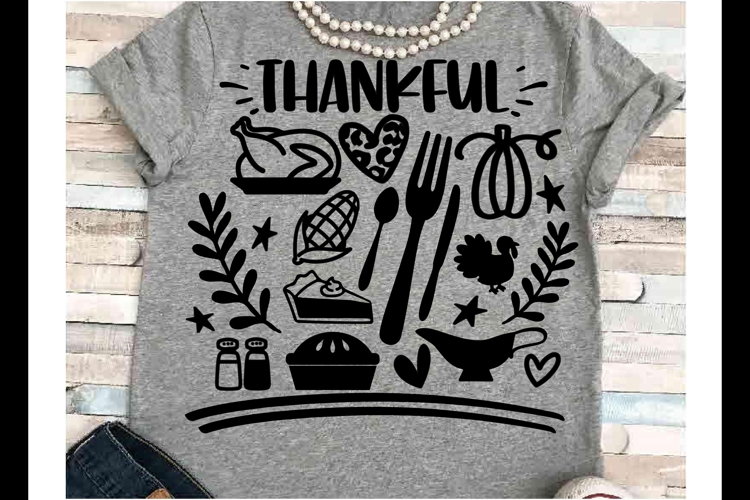 Turkey svg DXF Silhouette Cameo Cricut Thanksgiving icons