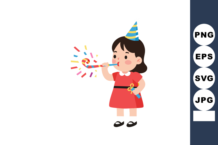 Birthday Party Clipart Image 2