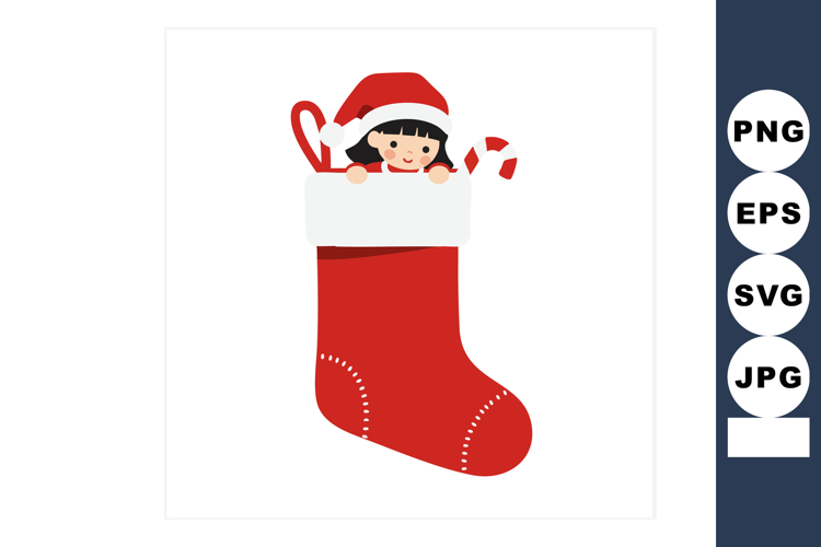 Stocking Clipart Image 10