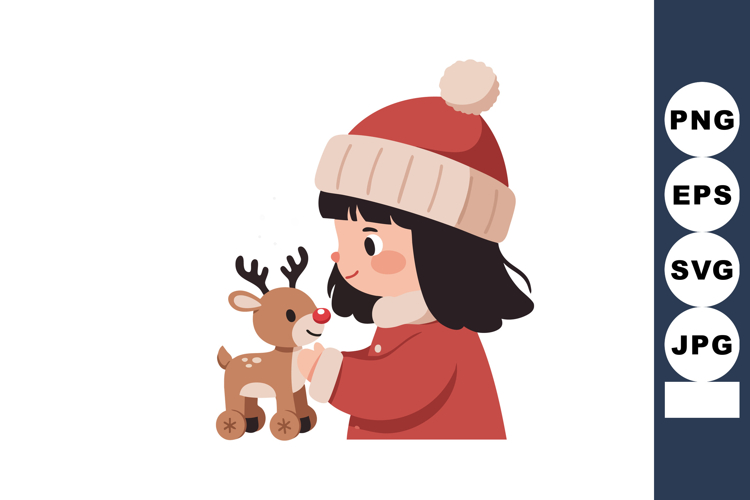Reindeer Clipart Image 10