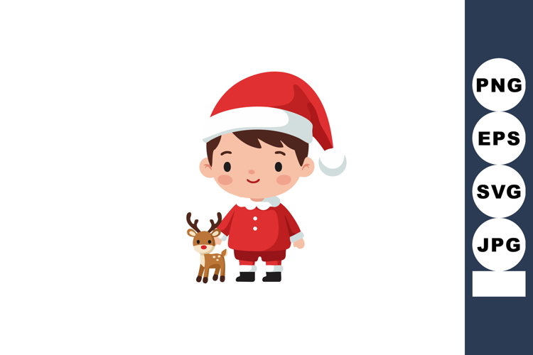 Reindeer Clipart Image 9
