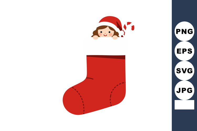 Stocking Clipart Image 11